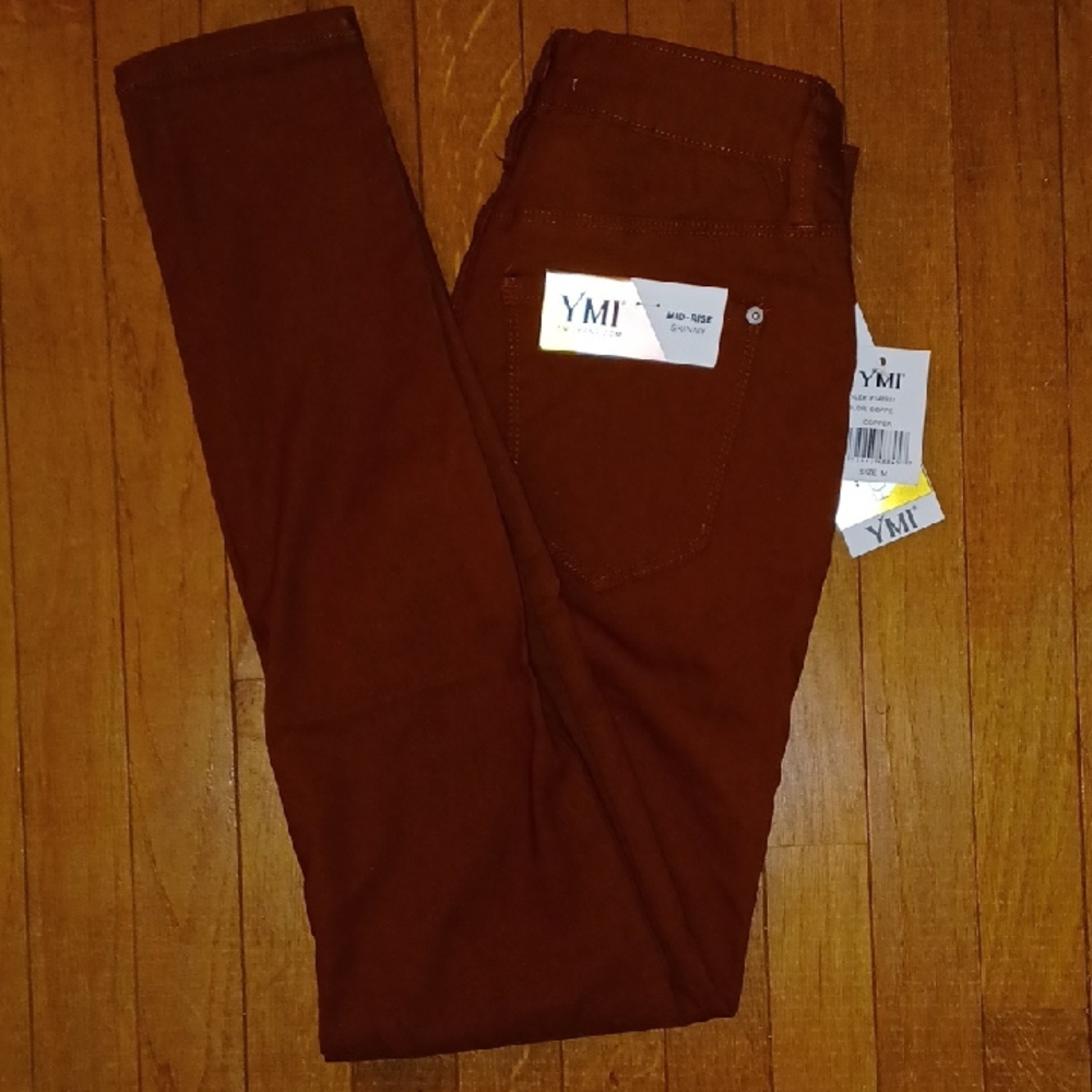 YMI Women's Brown Pants